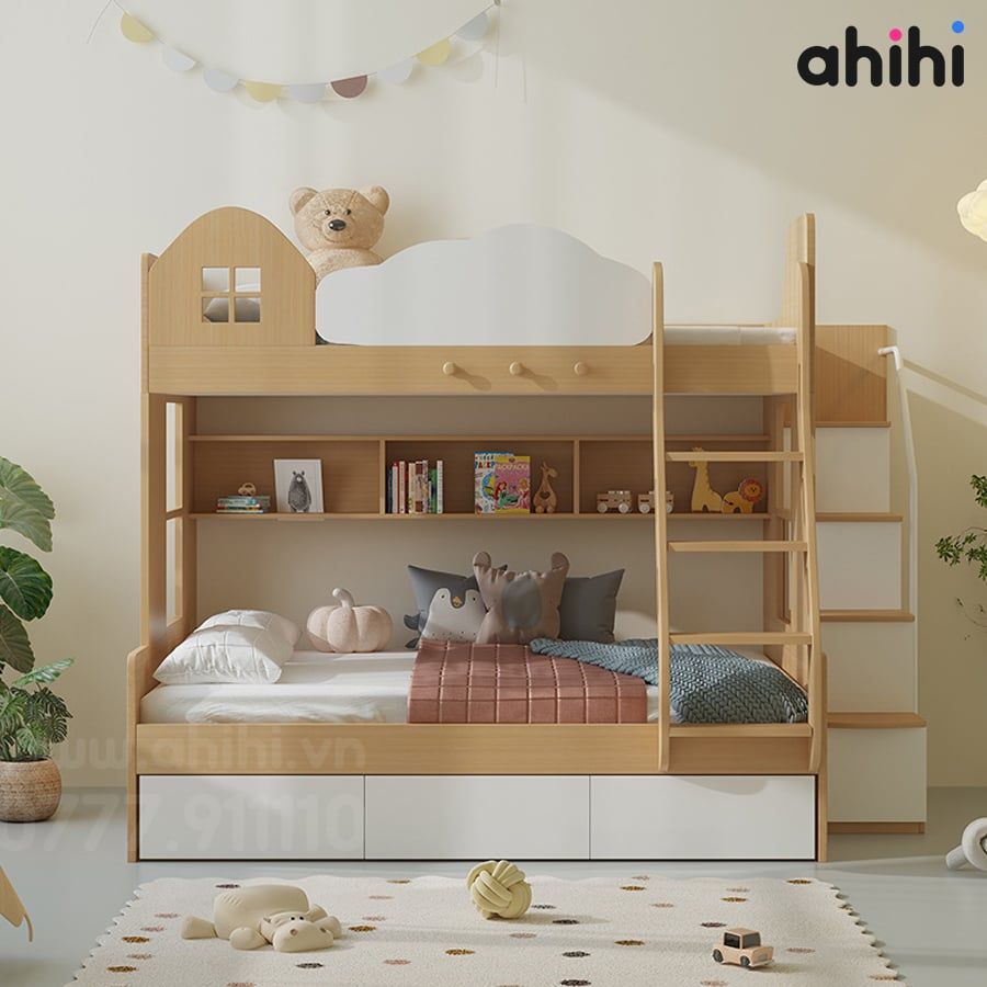 Giường tầng trẻ em đa năng ahihi01