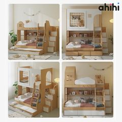 Giường tầng trẻ em đa năng ahihi01
