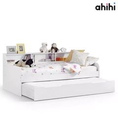 Giường tầng thấp Ahihi214 – Giường ngủ trẻ em hiện đại, tối ưu không gian