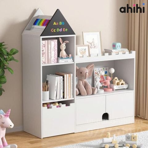 Kệ sách cho bé Ahihi718 hình ngôi nhà