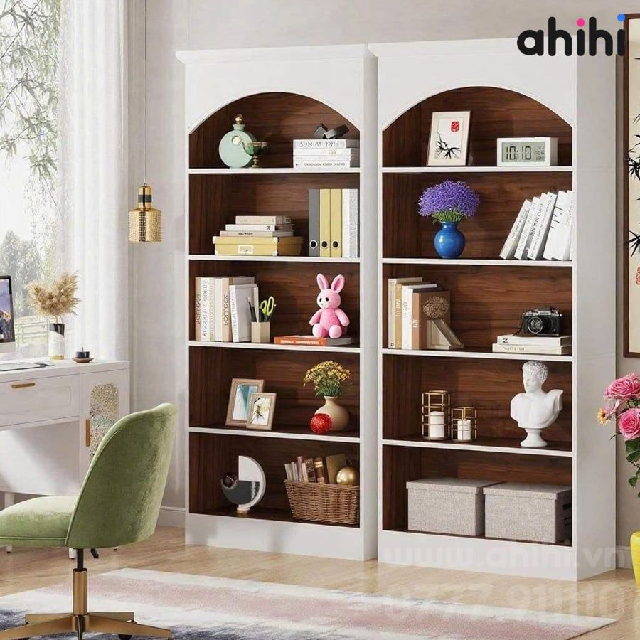 Kệ sách Ahihi706 – Kệ sách cho bé đẹp, gọn gàng và đa năng
