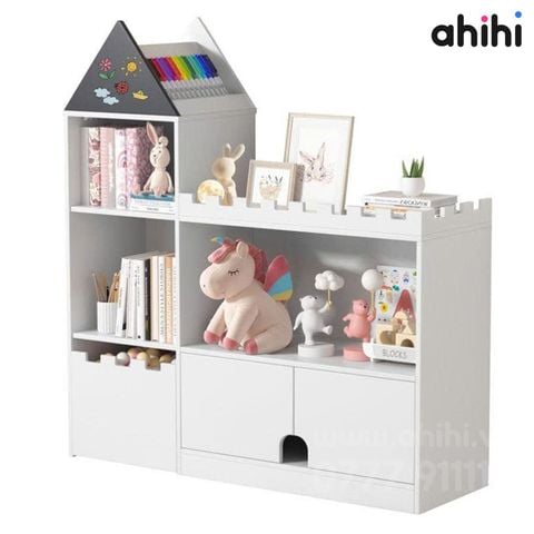 Kệ sách cho bé Ahihi718 hình ngôi nhà