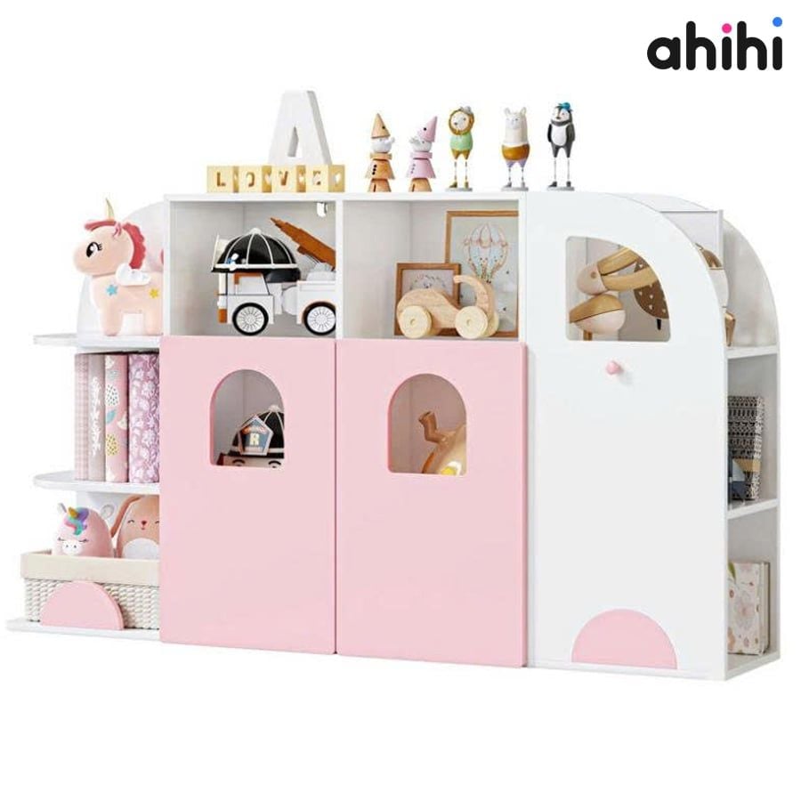 Kệ sách Ahihi711 – Kệ sách cho bé đẹp, tiện dụng, tối ưu không gian