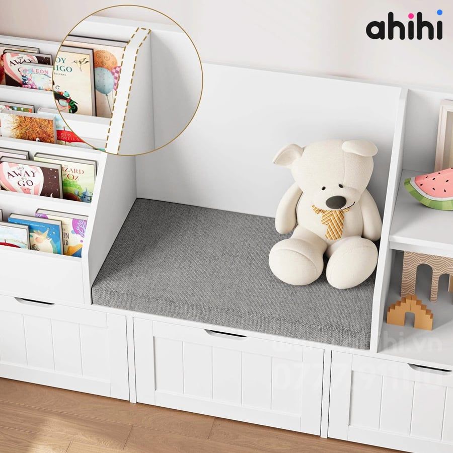 Kệ sách Ahihi713 – Kệ sách đa năng cho bé