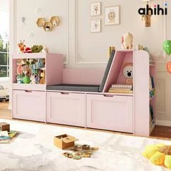 Kệ sách Ahihi712 – Kệ sách cho bé tạo điểm nhấn cho không gian sống