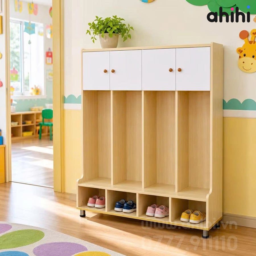 Kệ sách Ahihi704 - hiện đại và dễ sử dụng