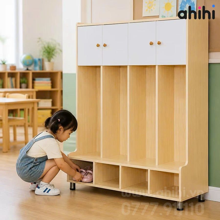 Kệ sách Ahihi704 - hiện đại và dễ sử dụng