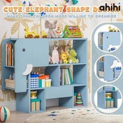 Kệ sách cho bé Ahihi714 hình chú voi – Góc đọc sách đáng yêu cho bé