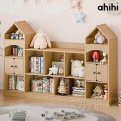Kệ sách cho bé Ahihi716 hình ngôi nhà