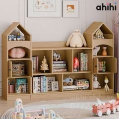 Kệ sách cho bé Ahihi716 hình ngôi nhà