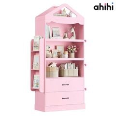 Kệ sách Ahihi702 – Kệ sách cho bé thiết kế tiện dụng