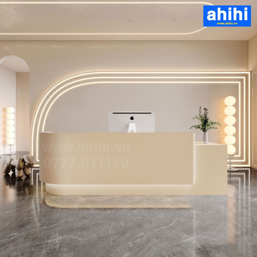 Quầy lễ tân ahihi211