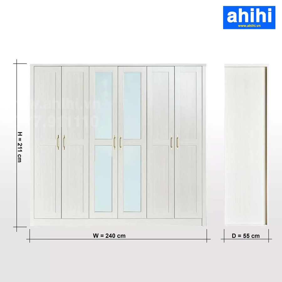 Tủ quần áo ahihi cao cấp A139