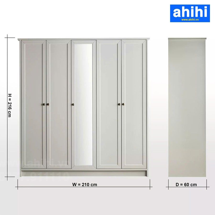 Tủ quần áo ahihi cao cấp A142