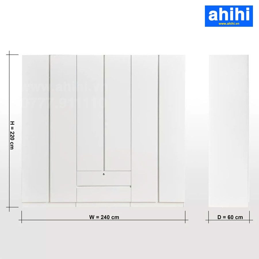 Tủ quần áo ahihi cao cấp A121