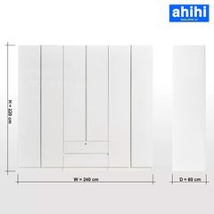 Tủ quần áo ahihi cao cấp A121