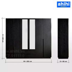 Tủ quần áo ahihi cao cấp A143