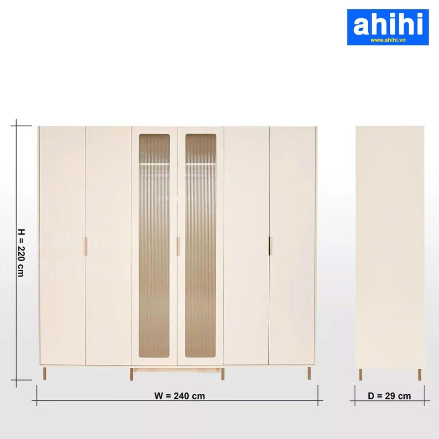 Tủ quần áo ahihi cao cấp A126