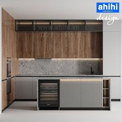Tủ bếp ahihi cao cấp A214