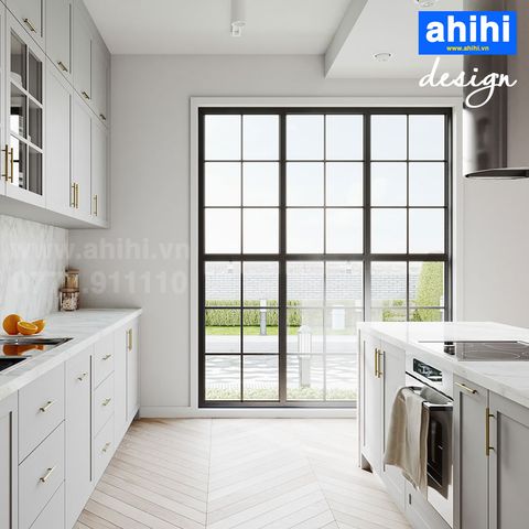 Tủ bếp ahihi cao cấp A201