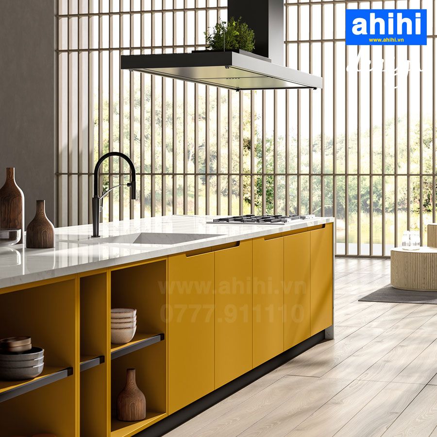Tủ bếp ahihi cao cấp A204