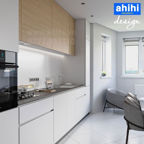 Tủ bếp ahihi cao cấp A215