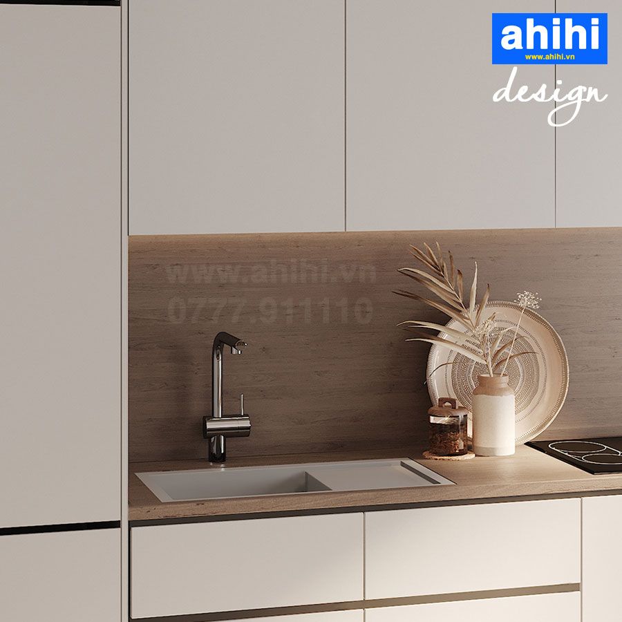 Tủ bếp ahihi cao cấp A207