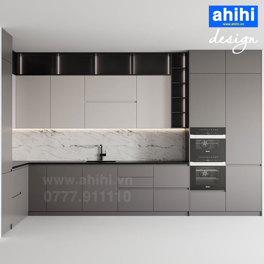 Tủ bếp ahihi cao cấp A222