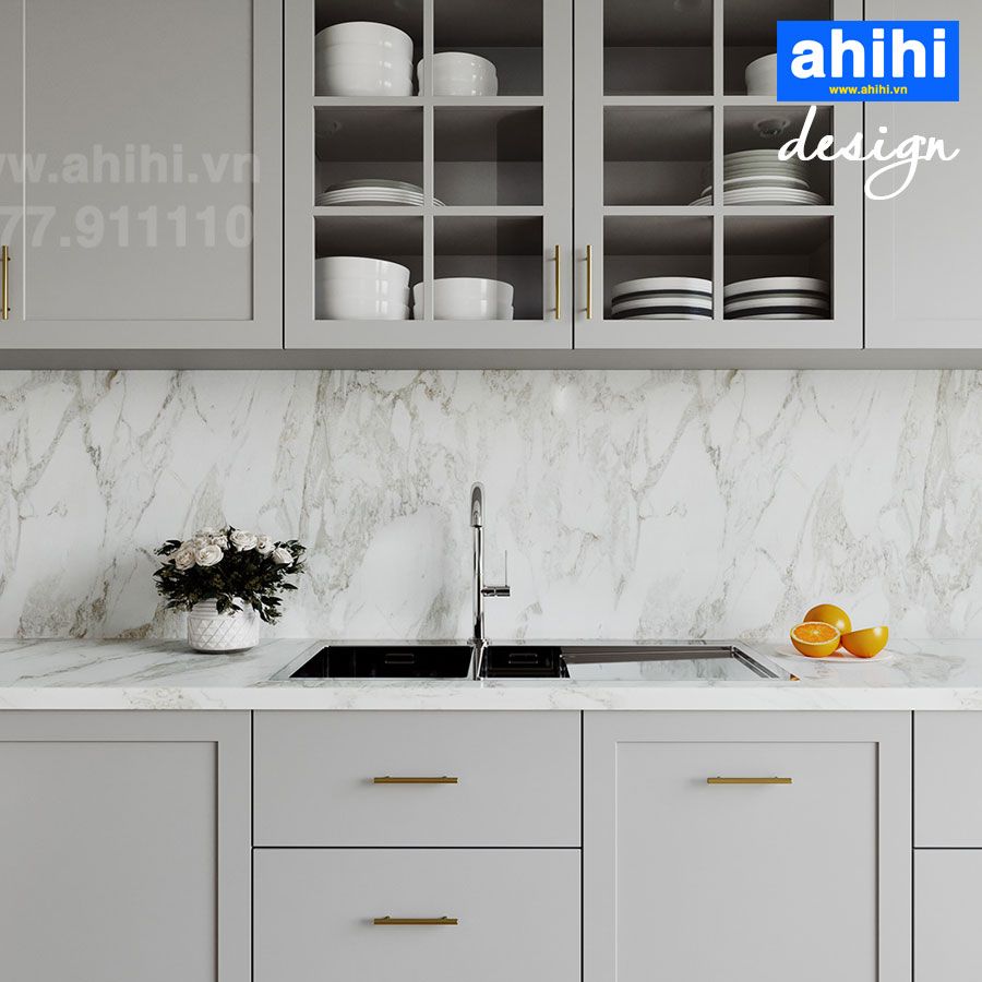 Tủ bếp ahihi cao cấp A201