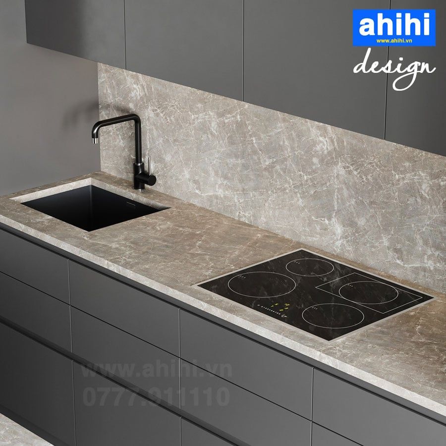 Tủ bếp ahihi cao cấp A208