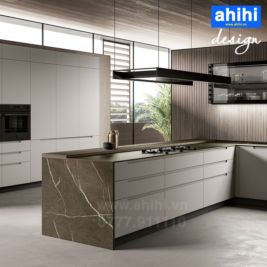 Tủ bếp ahihi cao cấp A205
