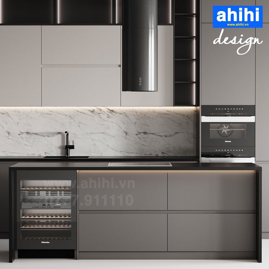 Tủ bếp ahihi cao cấp A222