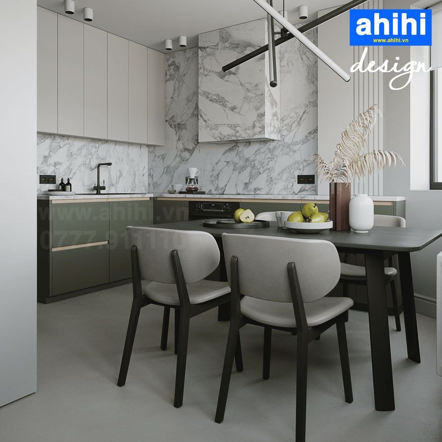 Tủ bếp ahihi cao cấp A227