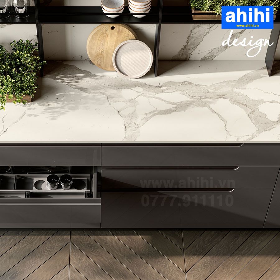 Tủ bếp ahihi cao cấp A206