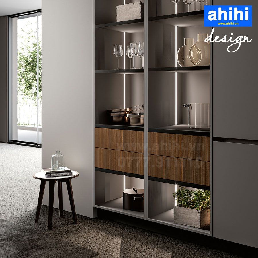 Tủ bếp ahihi cao cấp A216