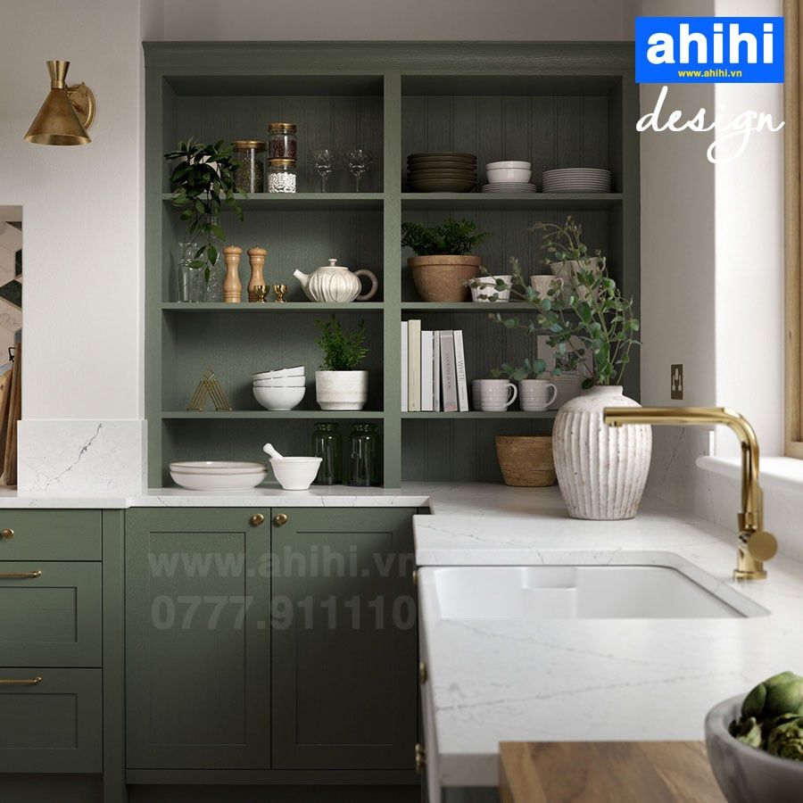Tủ bếp ahihi cao cấp A223