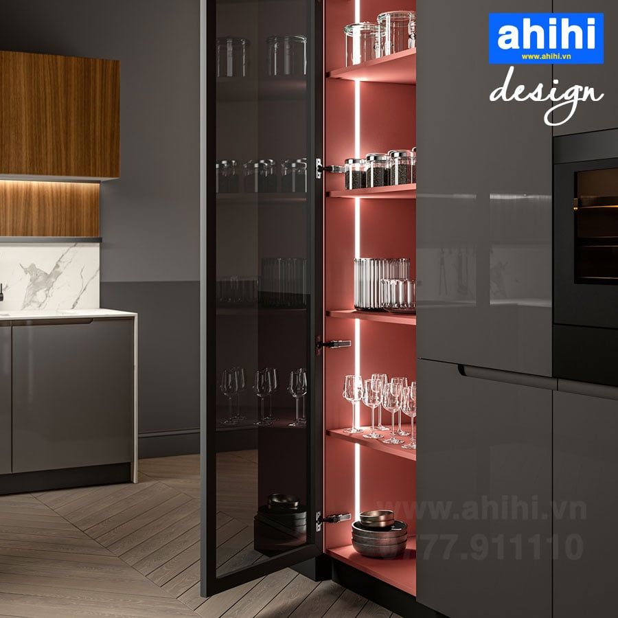 Tủ bếp ahihi cao cấp A206