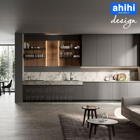 Tủ bếp ahihi cao cấp A216