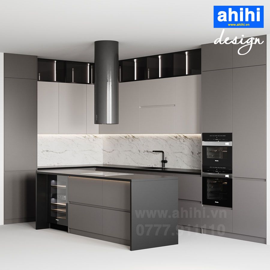 Tủ bếp ahihi cao cấp A222
