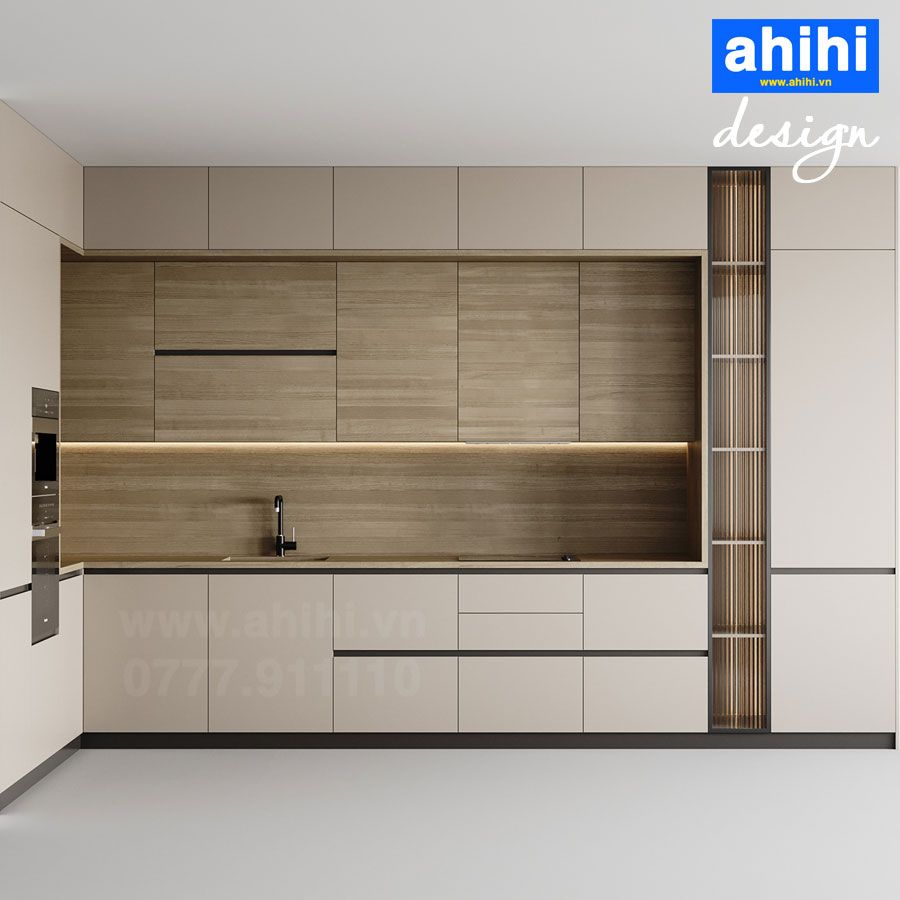 Tủ bếp ahihi cao cấp A209