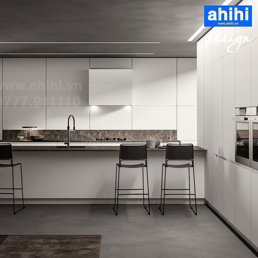 Tủ bếp ahihi cao cấp A205