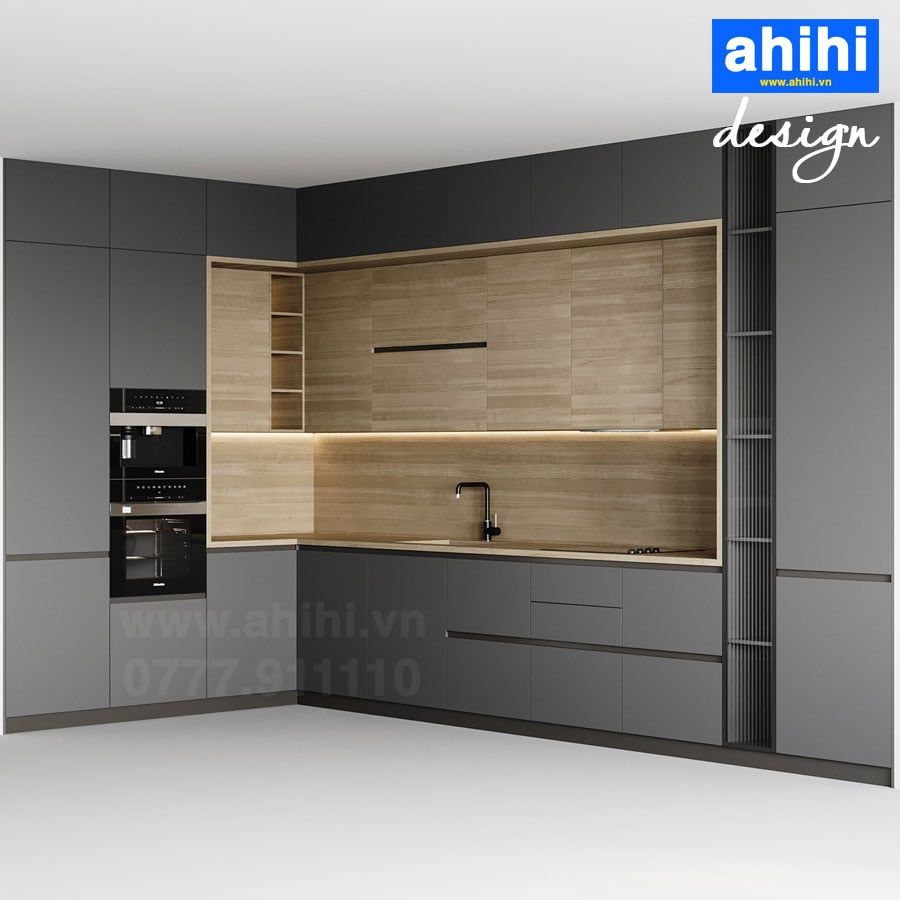 Tủ bếp ahihi cao cấp A209