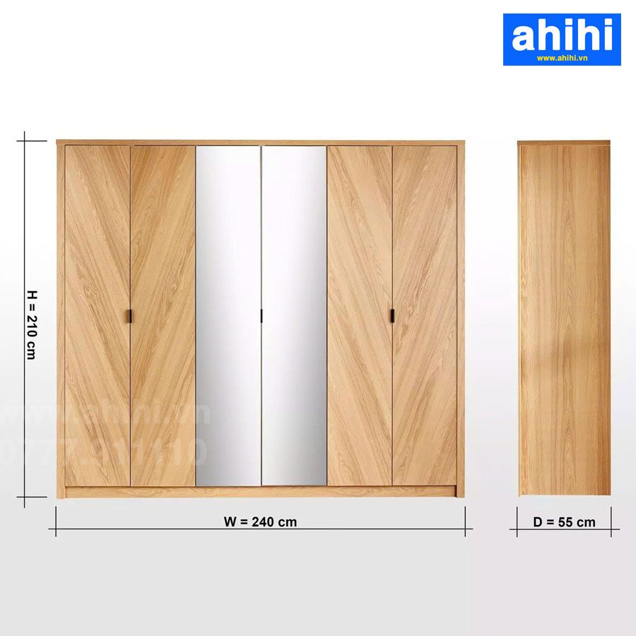 Tủ quần áo ahihi cao cấp A120