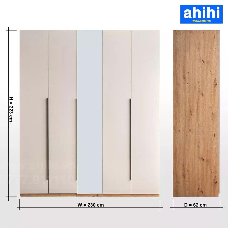 Tủ quần áo ahihi cao cấp A115