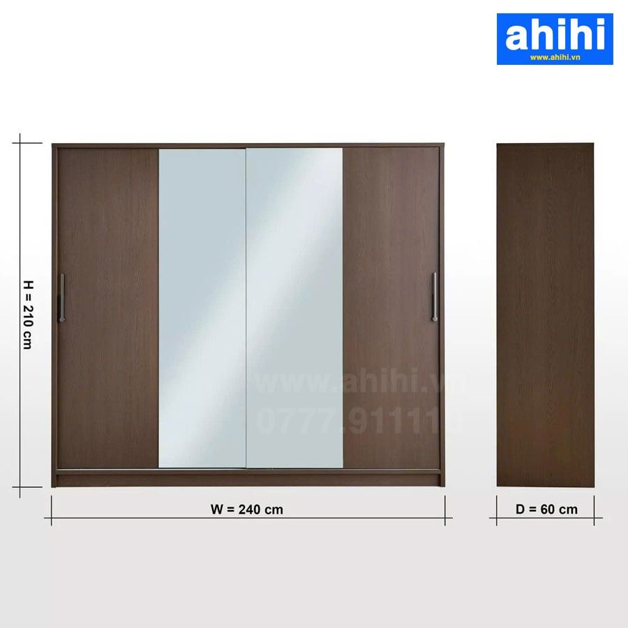 Tủ quần áo ahihi cao cấp A111