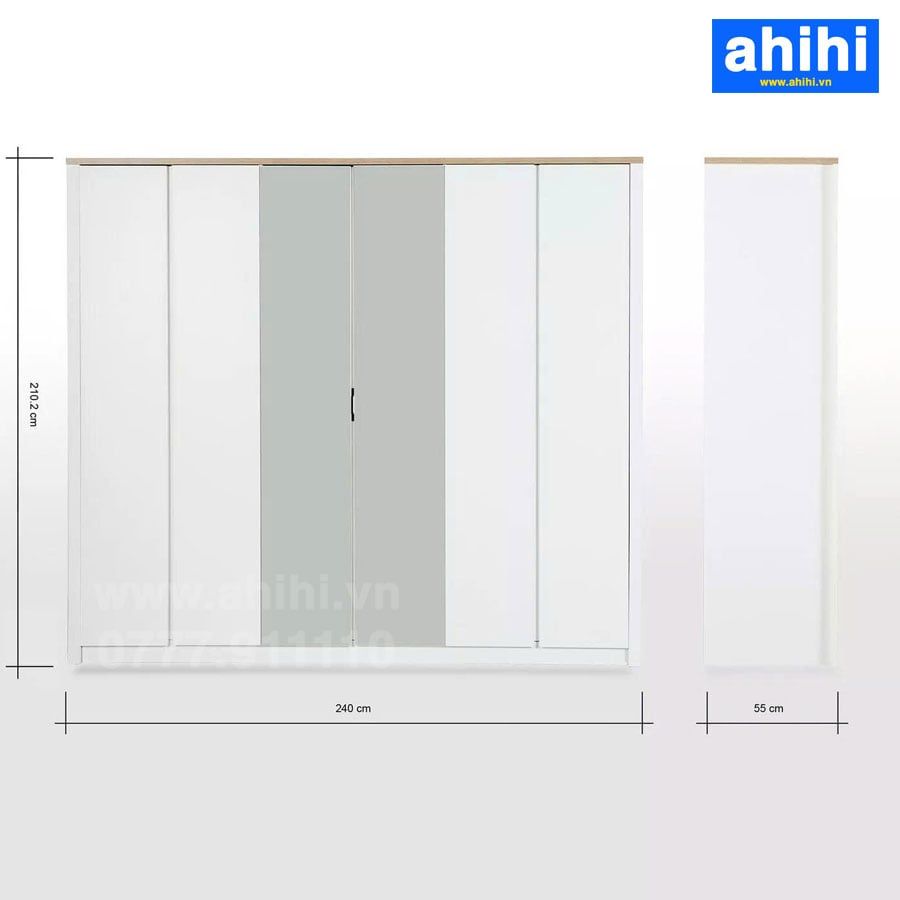 Tủ quần áo ahihi cao cấp A117