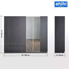 Tủ quần áo ahihi cao cấp A119