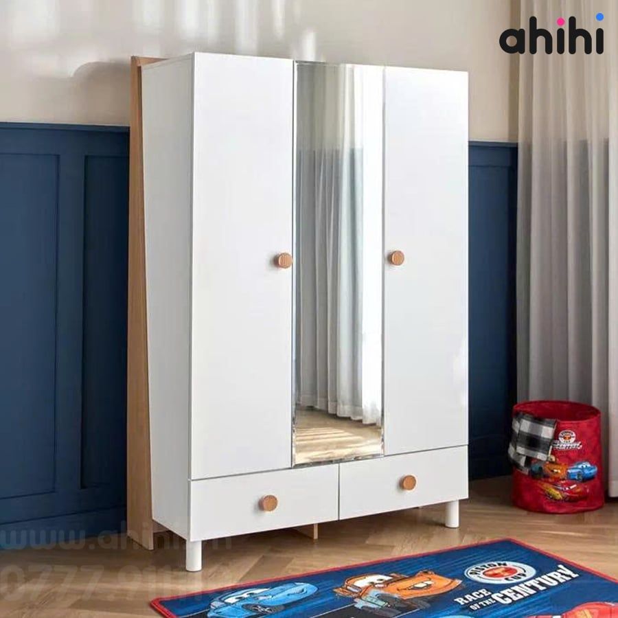 Tủ quần áo trẻ Em ahihi606 – Điểm nhấn tinh tế cho không gian phòng bé