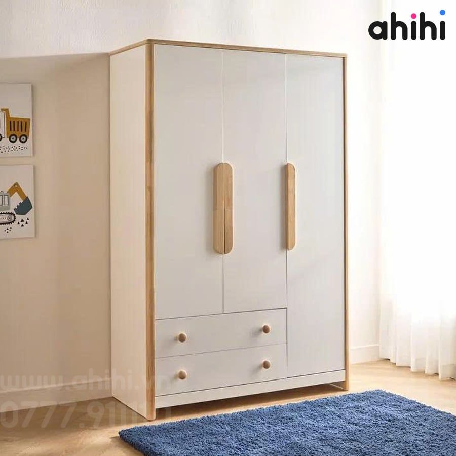 Tủ quần áo trẻ em Ahihi601 đẹp, hiện đại | Ahihi