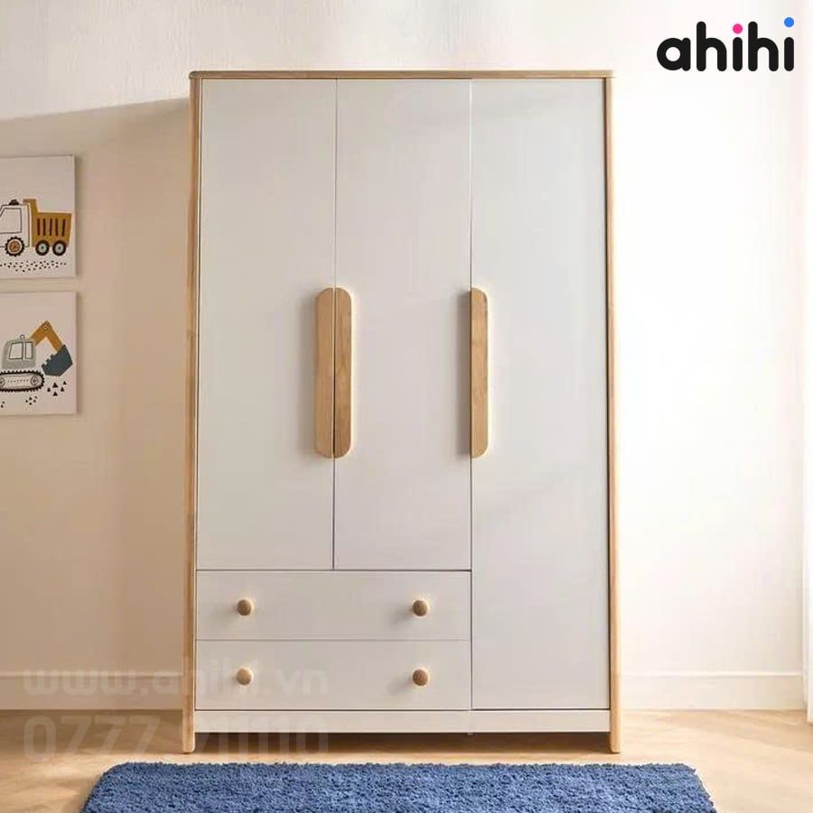 Tủ quần áo trẻ em Ahihi601 đẹp, hiện đại | Ahihi